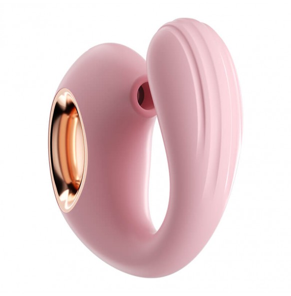 MizzZee - Dolphin Suction Vibrator (Chargeable - Pink)
